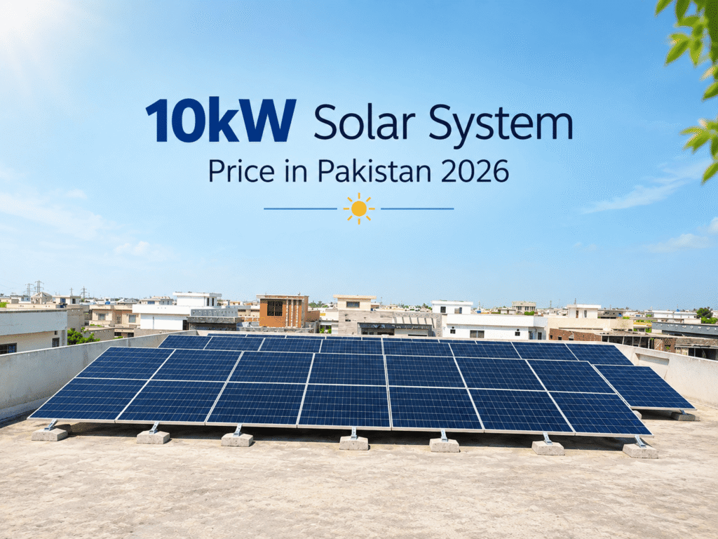 10kW Solar System Price in Pakistan 2026