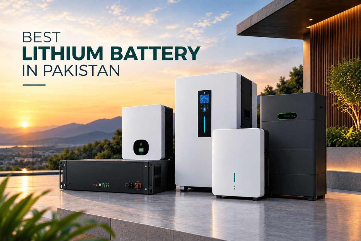 Best lithium battery in Pakistan by GWM Energy