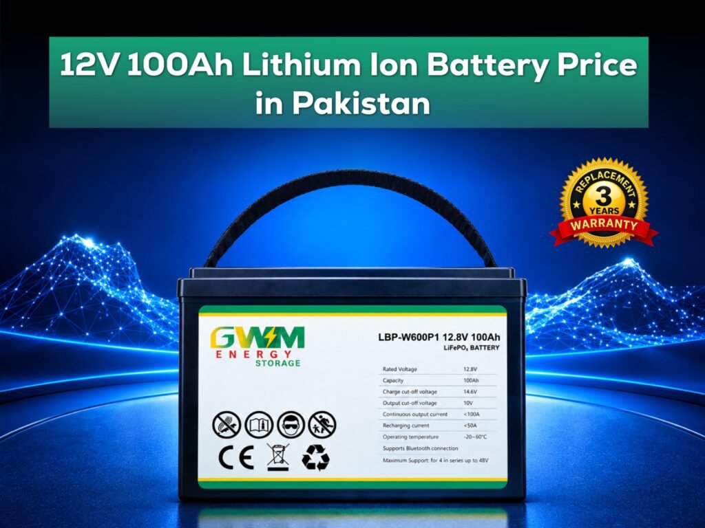 12V 100Ah Lithium Ion Battery Price in Pakistan